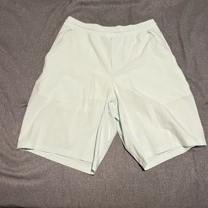 COPY - LULULEMON WILD MINT LINED PACE BREAKER SHORTS 9”